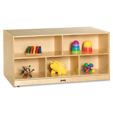 Jonti-Craft Toddler Double-sided Storage Shelf
