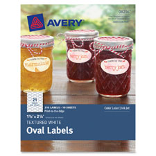 Avery Textured Oval Labels 210-pack