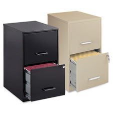 Lorell SOHO 18" 2-drawer File Cabinet