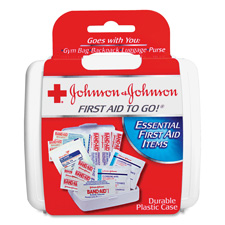 J & J 12-piece Mini First Aid Kit