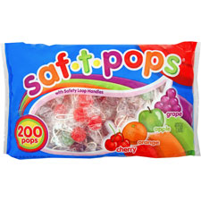 Spangler Saf-T-Pops Lollipops