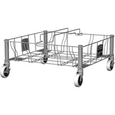Rubbermaid Comm. Stainless Steel Double Dolly