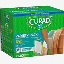 Medline Curad Variety Pk 4-sided Seal Bandages