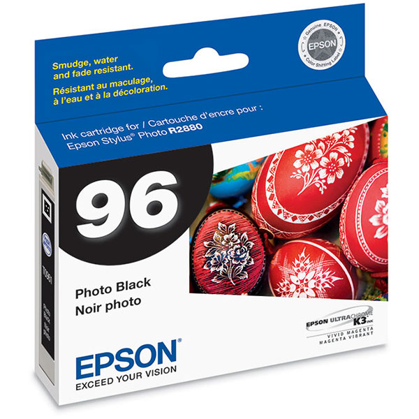 Epson T096120 (Epson 96) Black OEM Inkjet Cartridge