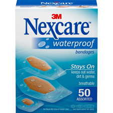 3M Nexcare Clear Waterproof Bandages