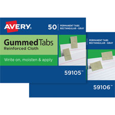 Avery Reinforced Cloth Gummed Index Tabs