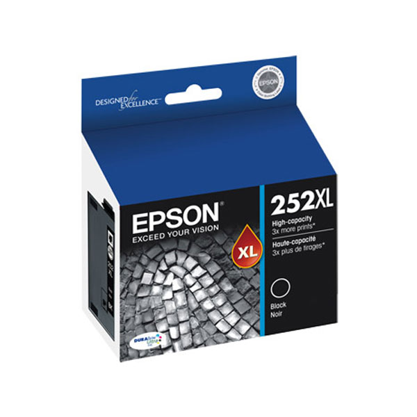 Epson T252XL120 (Epson 252XL) Black OEM Inkjet Cartridge