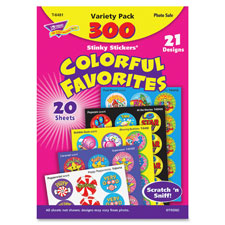 Trend Colorful Favorites Stinky Stickers Pack