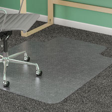 Lorell Low Pile Wide Lip Antistatic Chairmat