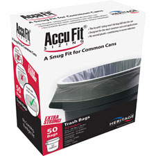 Heritage Bag Accufit Reprime 32 Gallon Can Liners