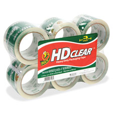 Duck Brand Heavy Duty Clear Packaging Tape