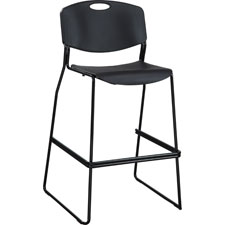 Lorell Heavy-duty Bistro Stack Chair