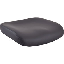Lorell Mid/High-back Chair Padded Leather Seat