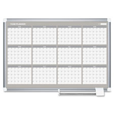 Bi-silque 36" 12-month Calendar Planning Board