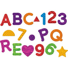 Learning Res. Magnetic Numbers Letters/Shapes Set