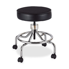Safco Low Base Screw Lift Lab Stool