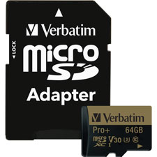 Verbatim Pro Plus 600X microSDXC Memory Card