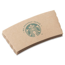 Starbucks We Prdly Serve Starbucks Hot Cup Sleeves