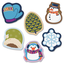 Carson Winter Mix Mini Cut-outs