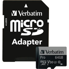 Verbatim Pro microSDXC Memory Card