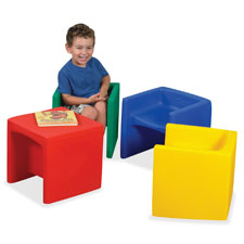 Children's Fact. Chair Cube Set