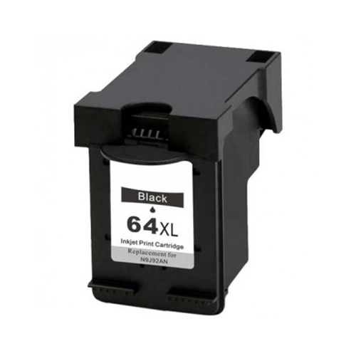 Premium Quality Black High Yield Ink Cartridge compatible with HP N9J92AN (HP 64XL)
