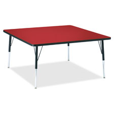 Jonti-Craft Adult Ht Classic Color Top Sqre Table