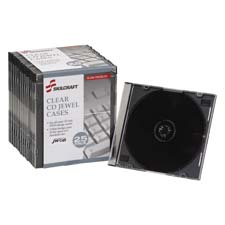SKILCRAFT Slim CD Jewel Cases
