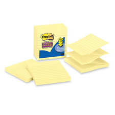 3M Post-it Super Sticky Pop-up Lined Notes Refills