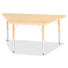 Jonti-Craft Toddler Ht Prism Maple Trapezoid Table