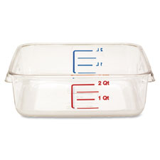 Rubbermaid Comm. Space Saving Square Container