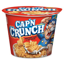 Quaker Foods Cap'N Crunch Corn/Oat Cereal Bowl