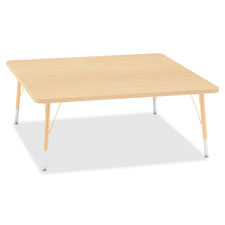 Jonti-Craft Toddler Ht Prism Maple Square Table