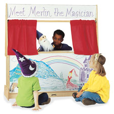 Jonti-Craft Write-n-Wipe Imagination Station