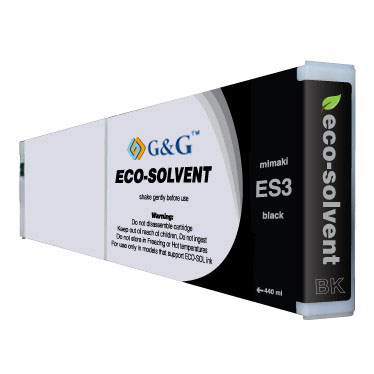 Premium Quality Black Eco Solvent Ink compatible with Mimaki ES3 Bk-440