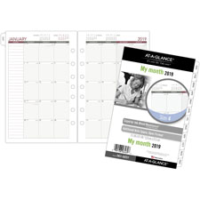Day Runner Dated Monthly Planner Refill Pages