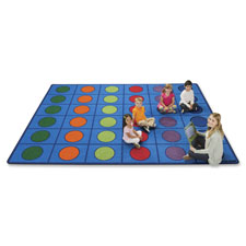 Carpets for Kids Color Seating Circles Rug