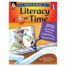 Shell Education Grade 1 Rhyme Literacy Time Book