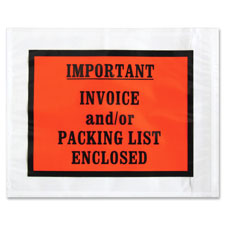 Sparco Pre-labeled Important Invoice Envelopes