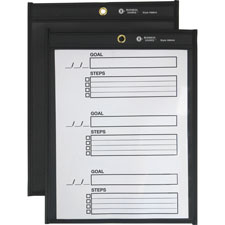 Bus. Source Black Backing Shop Ticket Holder