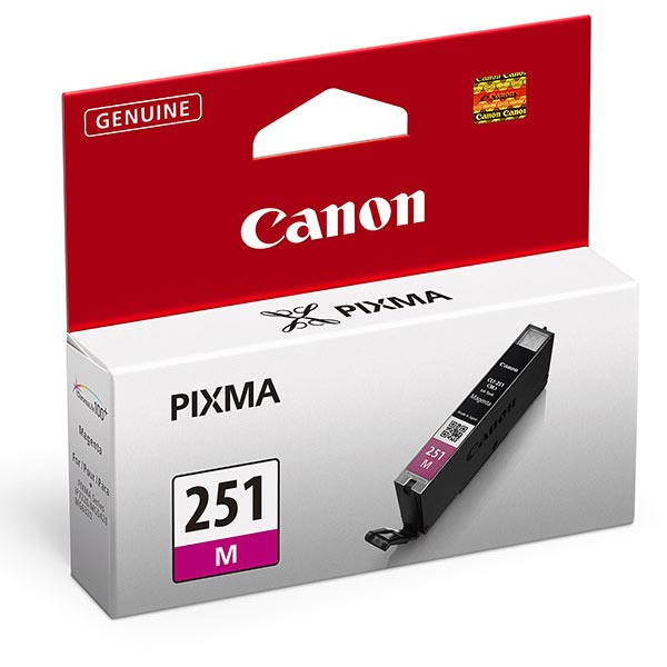 Canon 6515B001 (CLI-251) Magenta OEM Inkjet Cartridge