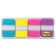 3M Post-it 1" Solid Color Self-stick Tabs