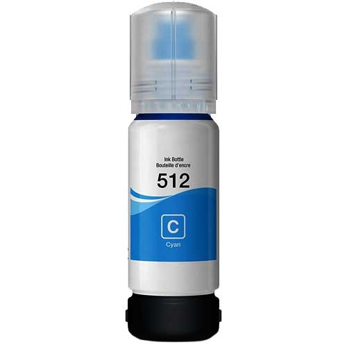 Premium Quality Cyan Ink Bottle compatible with Epson T512220-S (Epson T512)