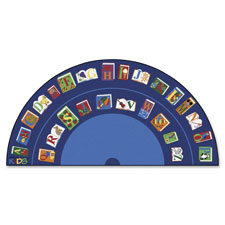Carpets for Kids Reading/The Book Semi-circle Rug