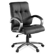 Lorell Low-back Executive Leather Swivel Chair