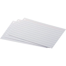 Oxford Front/Back Ruled Index Cards