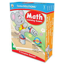 Carson Grade 1 CenterSolutions Math Learning Games