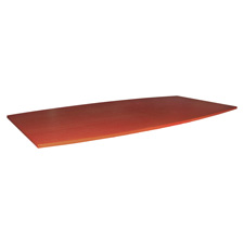 Lorell Essentials Cherry Boat-shape Conf. Tabletop