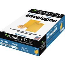 Quality Park Heavyweight Kraft Clasp Envelopes