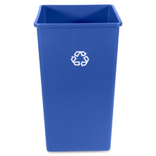 Rubbermaid Comm. 50-gal Square Recycling Container